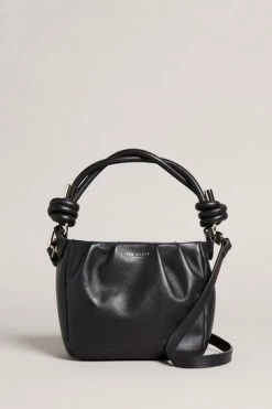Ted Baker Twili Black Twisted Handle Mini Grab Bag -tedbaker Shop Online unnamed file 10