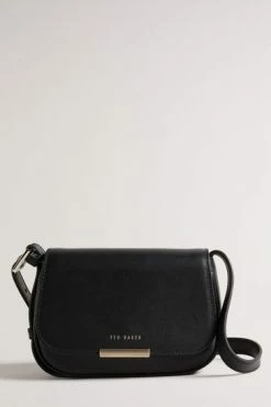 Ted Baker Bagira Black Curved Baguette Cross-Body Bag 13 Ted Baker Bagira Black Curved Baguette Cross-Body Bag -tedbaker Shop Online unnamed file 100