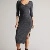 Ted Baker Chelsiy Black Sweetheart Neckline Knitted Dress -tedbaker Shop Online unnamed file 1097