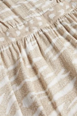 Ted Baker Rosaana Brown Puff Sleeve Wrap Mini Dress -tedbaker Shop Online unnamed file 1172