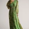Ted Baker Green Ursilmx Mid Smock Detail Maxi Dress -tedbaker Shop Online unnamed file 1204