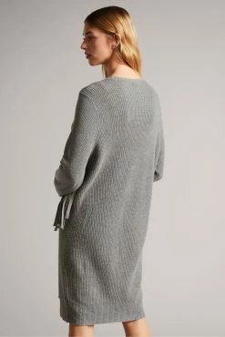 Ted Baker Friidah Grey Cocoon Shape Knitted Dress -tedbaker Shop Online unnamed file 1259