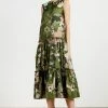 Ted Baker Norflk Green Camo Collar Dress -tedbaker Shop Online unnamed file 1261