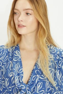 Ted Baker Blue Heidiee Modernity Printed Mini Dress -tedbaker Shop Online unnamed file 1268