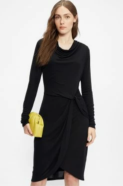 Ted Baker Black Neyda Jersey Drape Long Sleeve Mini Dress 10 Ted Baker Black Neyda Jersey Drape Long Sleeve Mini Dress -tedbaker Shop Online unnamed file 1290
