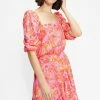 Ted Baker Pink Bethha Exaggerated Shoulder Dress -tedbaker Shop Online unnamed file 1294