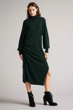 Ted Baker Aavvaa Green Knitted Ruched Side Detail Dress 13 Ted Baker Aavvaa Green Knitted Ruched Side Detail Dress -tedbaker Shop Online unnamed file 1310