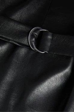 Ted Baker Black Optunia PU Belted Mini Dress -tedbaker Shop Online unnamed file 1327