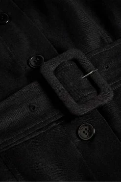 Ted Baker Black Button Through Racer Back Midi Dress -tedbaker Shop Online unnamed file 1333