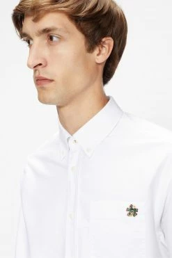 Ted Baker White Caplet Oxford Shirt -tedbaker Shop Online unnamed file 1370