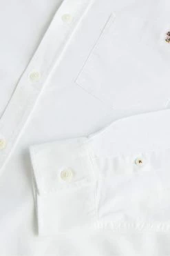 Ted Baker White Caplet Oxford Shirt -tedbaker Shop Online unnamed file 1371