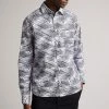 Ted Baker White Hundon Long Sleeve Geo Tile Print Shirt -tedbaker Shop Online unnamed file 1401