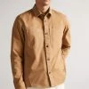 Ted Baker Leytun Tan Long Sleeve Twill Shacket 2 Ted Baker Leytun Tan Long Sleeve Twill Shacket -tedbaker Shop Online unnamed file 1457