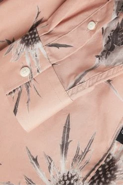 Ted Baker Pink Oldford Long Sleeve Thistle Print Shirt -tedbaker Shop Online unnamed file 1484