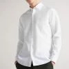 Ted Baker Men White Sonikk Long Sleeve Tonal Poplin Shirt -tedbaker Shop Online unnamed file 1520