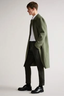 Ted Baker Men White Sonikk Long Sleeve Tonal Poplin Shirt -tedbaker Shop Online unnamed file 1523