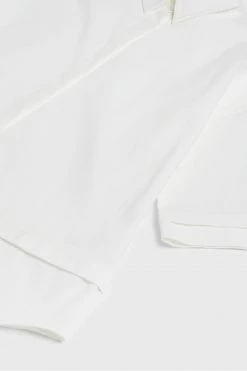 Ted Baker Orlanda White Oversized 3/4 Length Sleeve Shirt -tedbaker Shop Online unnamed file 1652