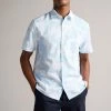 Ted Baker Telfrd Lt-Blue Ss Floral Printed Shirt -tedbaker Shop Online unnamed file 1654
