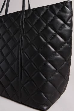 Ted Baker Black Quilted Studded Tote Bag 10 Ted Baker Black Quilted Studded Tote Bag -tedbaker Shop Online unnamed file 177