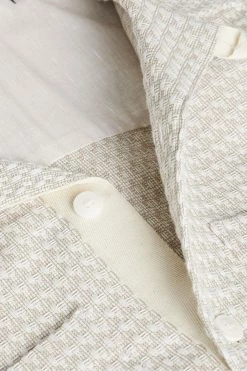 Ted Baker Lovat Ecru Cream Short Sleeve Revere Heavy Texture Shirt -tedbaker Shop Online unnamed file 1817