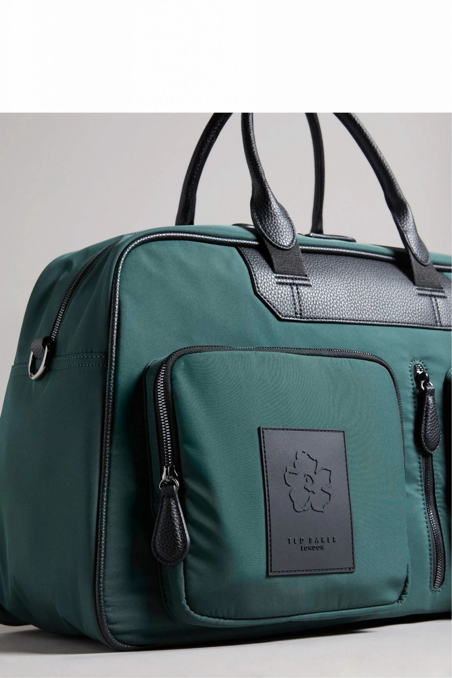Ted Baker Raill Dark Green Modular Holdall 5 Ted Baker Raill Dark Green Modular Holdall - Image 3