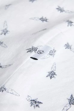 Ted Baker Charon White Short Sleeve Carrot Print Shirt -tedbaker Shop Online unnamed file 1924