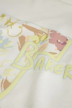 Ted Baker White Medeia Cropped Tee -tedbaker Shop Online unnamed file 1982