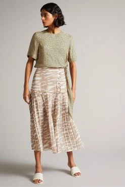 Ted Baker Black Robbiee Black Integral Tie T-Shirt -tedbaker Shop Online unnamed file 1998