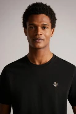 Ted Baker Grey Oxford Short Sleeve T-Shirt -tedbaker Shop Online unnamed file 2005