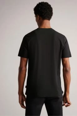 Ted Baker Grey Oxford Short Sleeve T-Shirt -tedbaker Shop Online unnamed file 2006