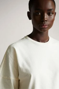 Ted Baker Kaserra Cream Easy Fit T-Shirt -tedbaker Shop Online unnamed file 2026