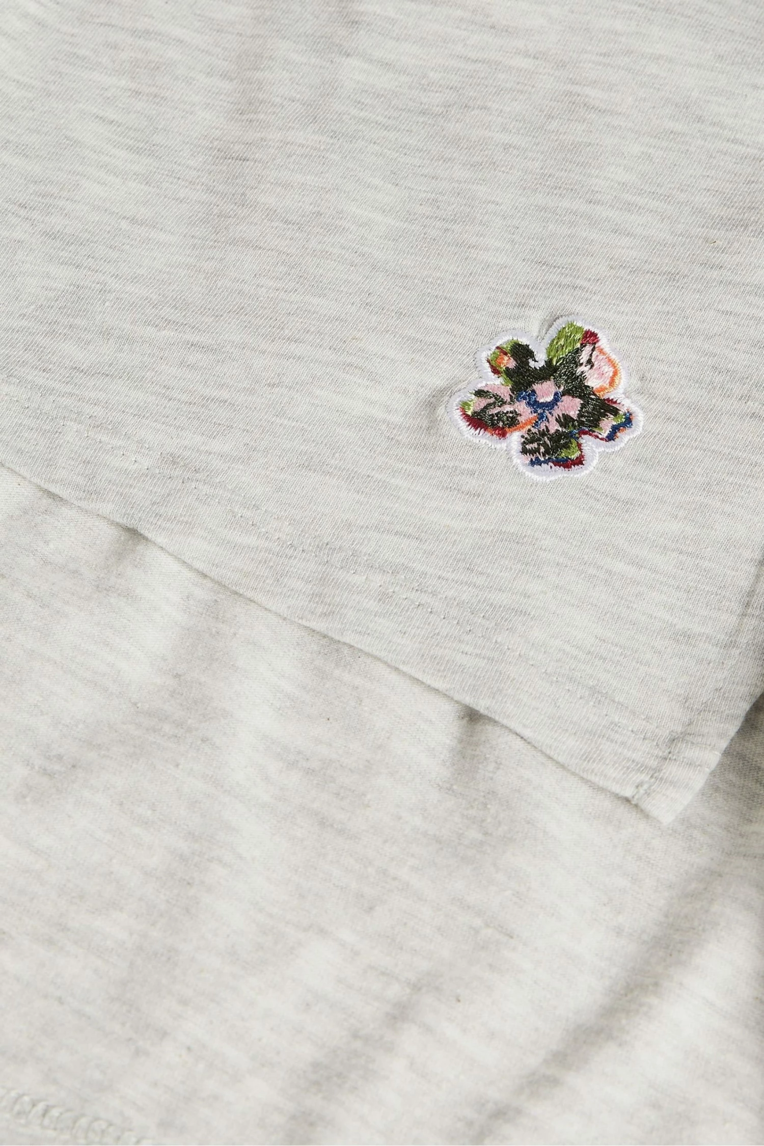 Ted Baker Mid-Grey Avann Cotton Boxy T-Shirt 7 Ted Baker Mid-Grey Avann Cotton Boxy T-Shirt - Image 5