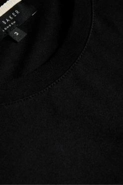 Ted Baker Hawking Black Plain T-Shirt -tedbaker Shop Online unnamed file 2093