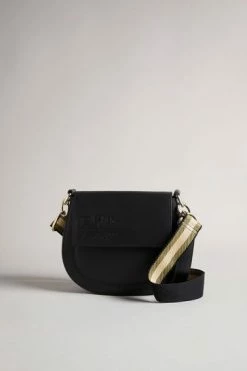 Ted Baker Black Darcell Branded Webbing Satchel Cross Body Bag -tedbaker Shop Online unnamed file 224