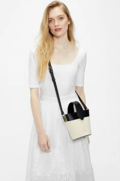 Ted Baker White Hayyzel Square Neck Body T-Shirt