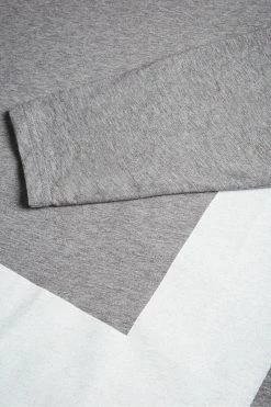 Ted Baker Grey Marl Yapton Long Sleeve 'T' Print T-Shirt -tedbaker Shop Online unnamed file 2282