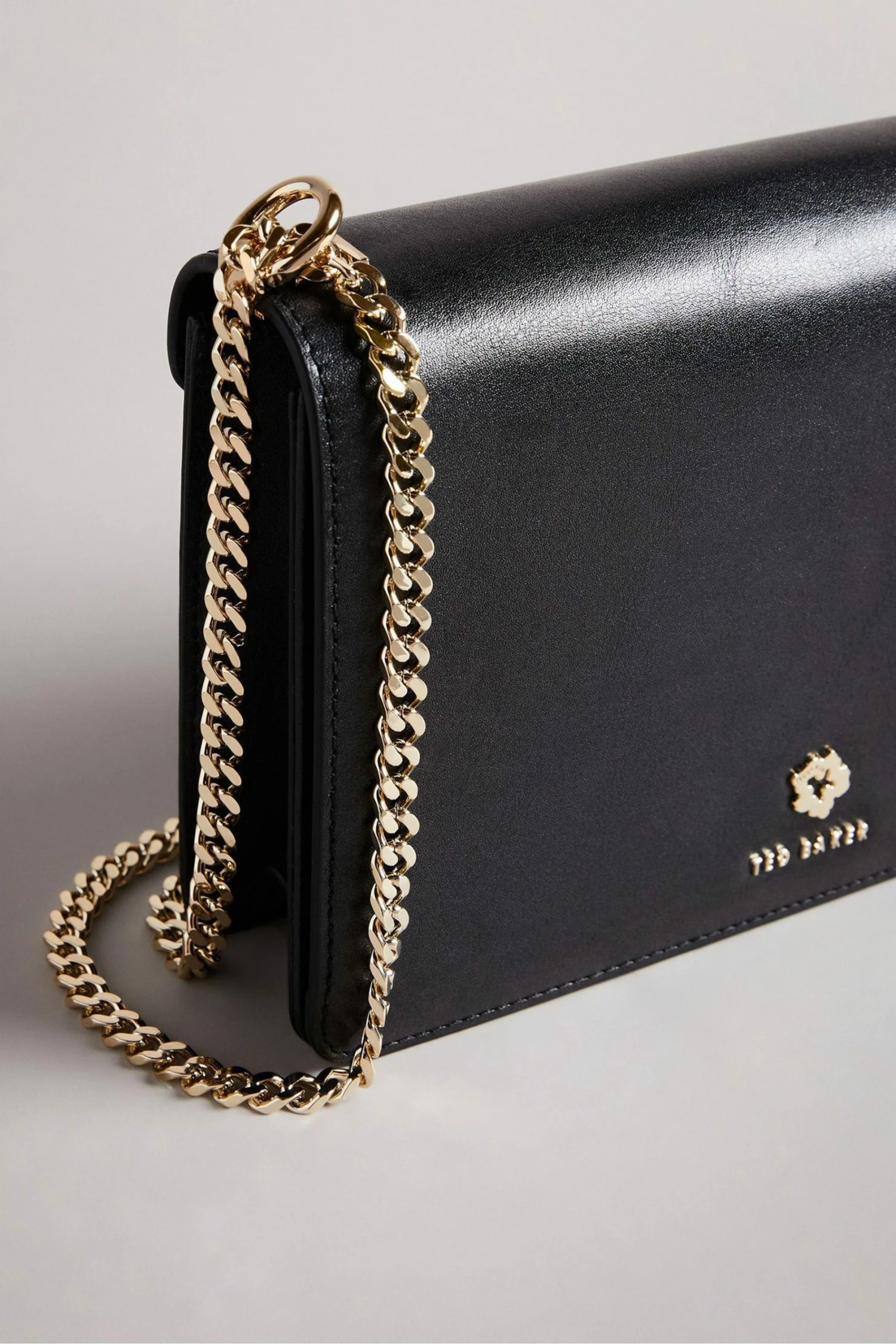 Ted Baker Black Jorjey Flower Eyelet Cross Body Bag 4 Ted Baker Black Jorjey Flower Eyelet Cross Body Bag - Image 2