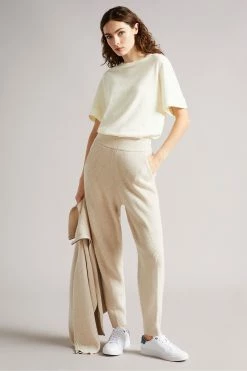 Ted Baker Cream Jersey T-Shirt -tedbaker Shop Online unnamed file 2306