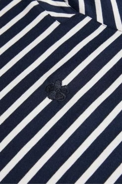 Ted Baker Lumsden Navy Blue Breton Stripe T-Shirt -tedbaker Shop Online unnamed file 2342