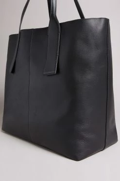 Ted Baker Black Embossed Branded Large Shopper Bag -tedbaker Shop Online unnamed file 236