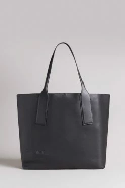 Ted Baker Black Embossed Branded Large Shopper Bag -tedbaker Shop Online unnamed file 237