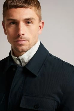 Ted Baker Roster Blue Cavalry Twill Wadded Jacket -tedbaker Shop Online unnamed file 2519