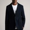 Ted Baker Efford Navy Herringbone Moleskin Jacket -tedbaker Shop Online unnamed file 2569