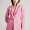 Ted Baker Aleksi Pink Blazer With Notched Lapel -tedbaker Shop Online unnamed file 2586