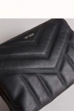 Ted Baker Black Leather Puffer Quilted Cross-Body Bag -tedbaker Shop Online unnamed file 260