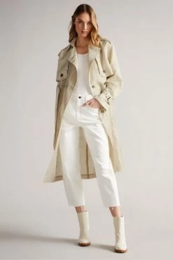 Ted Baker Natural Saila Contrast Trench Jacket 13 Ted Baker Natural Saila Contrast Trench Jacket -tedbaker Shop Online unnamed file 2614