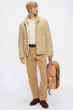 Ted Baker Activst Reversible Borg White Jacket -tedbaker Shop Online unnamed file 2656