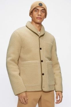 Ted Baker Activst Reversible Borg White Jacket -tedbaker Shop Online unnamed file 2659