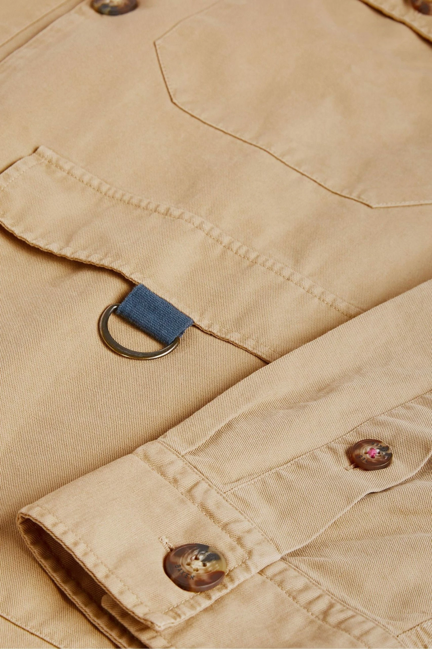 Ted Baker Bikee Cream Multi Pocket Shacket 7 Ted Baker Bikee Cream Multi Pocket Shacket - Image 5