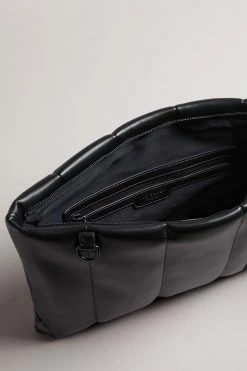 Ted Baker Black Pu Vertically Quilted Oversized Clutch Bag 10 Ted Baker Black Pu Vertically Quilted Oversized Clutch Bag -tedbaker Shop Online unnamed file 279